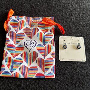 Brighton Halo Eclipse Leverback Earrings-NWT